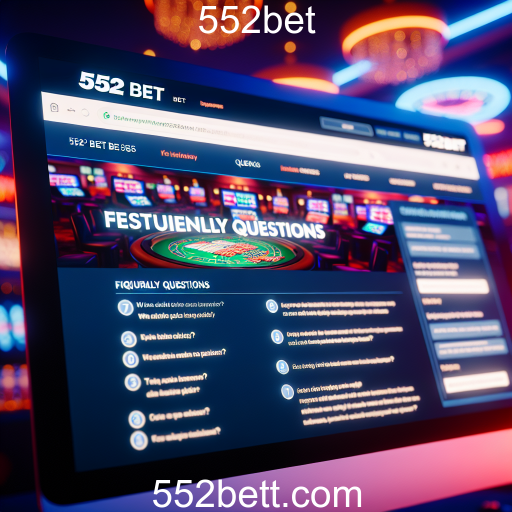 Entenda a Categoria 'Perguntas Frequentes' da 552bet